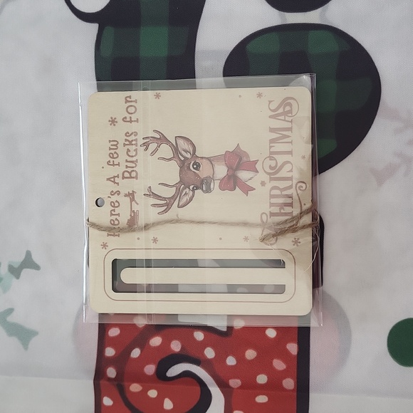 New Christmas Tree Money Holder Ornament - Picture 4 of 4